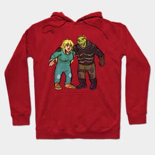 Nikaido and Caiman Dorohedoro Hoodie